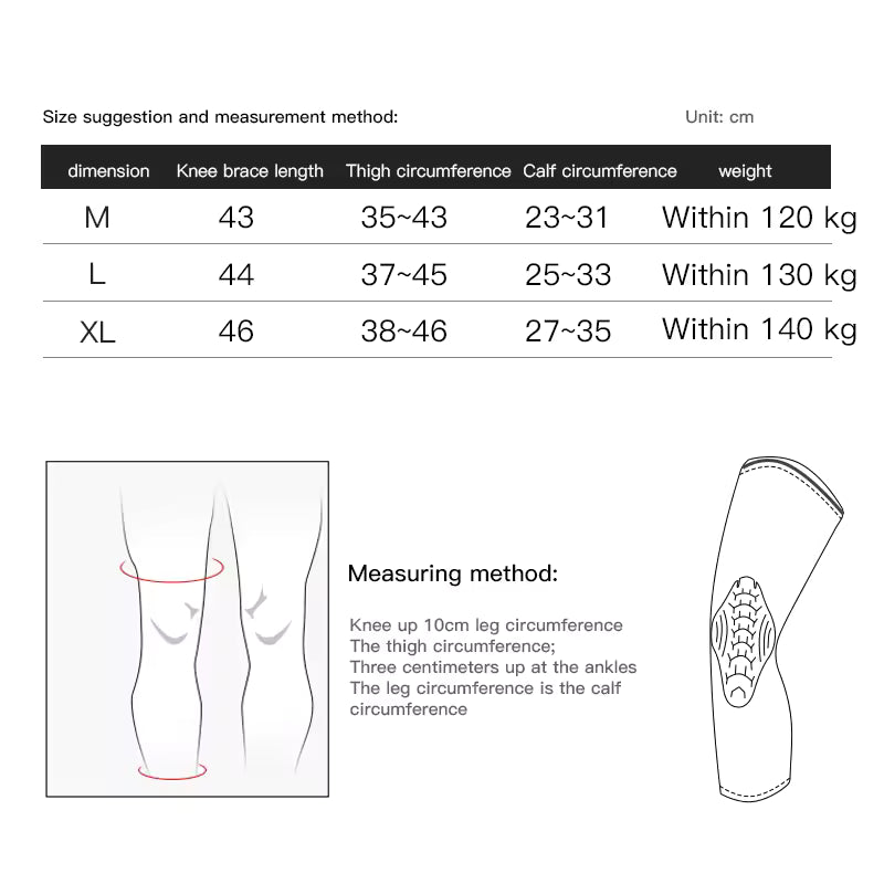 Vilico Pro lange knie brace