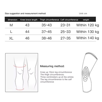Vilico Pro lange knie brace
